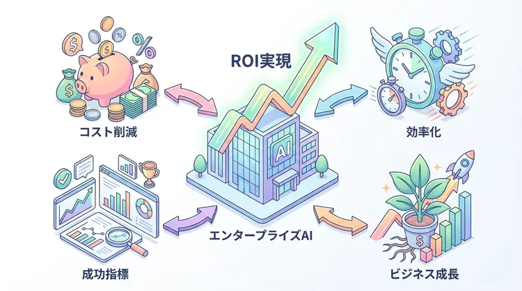 エンタープライズAI導入の現実:ROIを実現する5つの成功法則【2025年版】