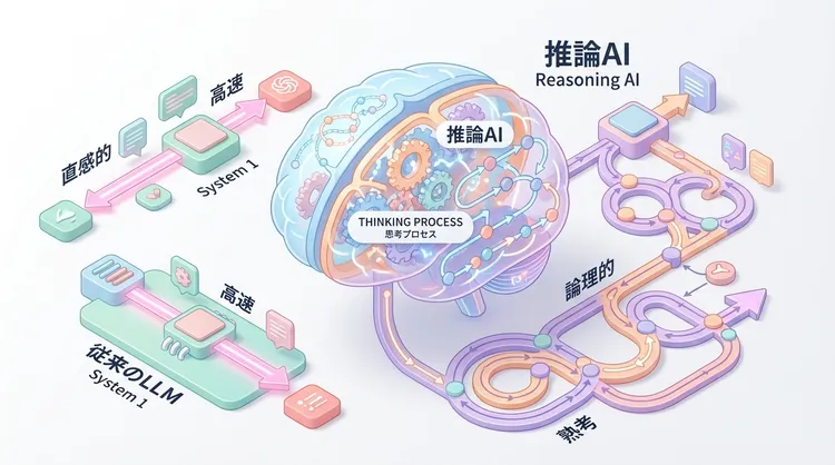 推論AI(Reasoning Models)の時代 - OpenAI o1とSystem 2思考がもたらすAIの進化